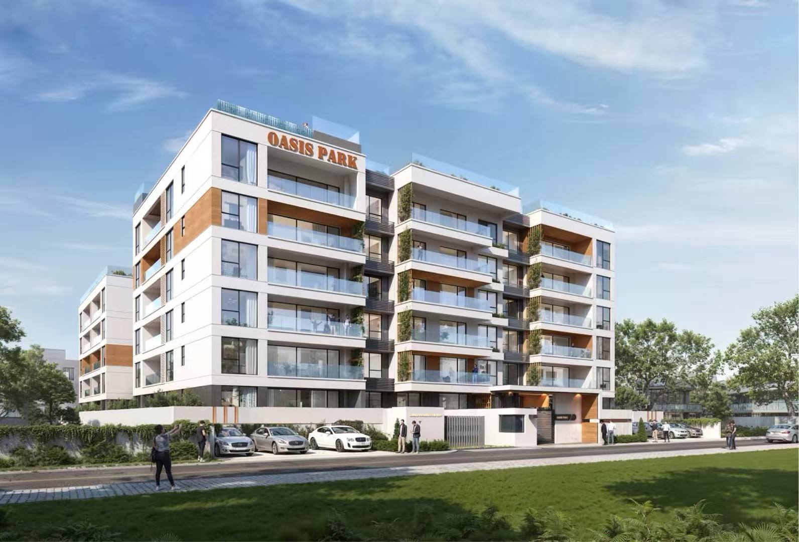 Dar es Salaam hotel and apartments project view