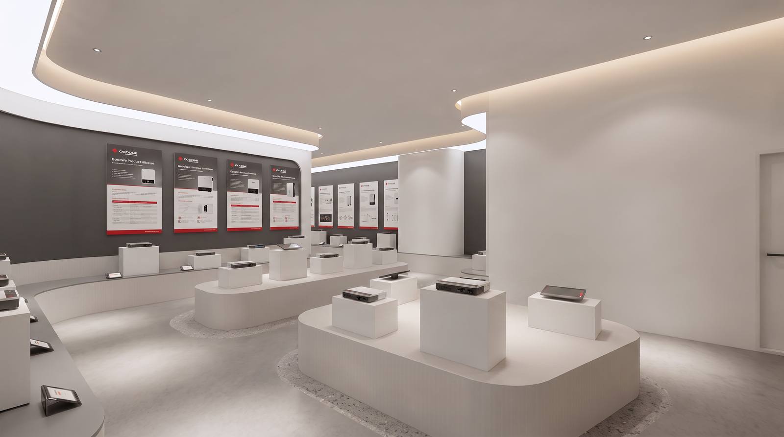 Product display and consultation area