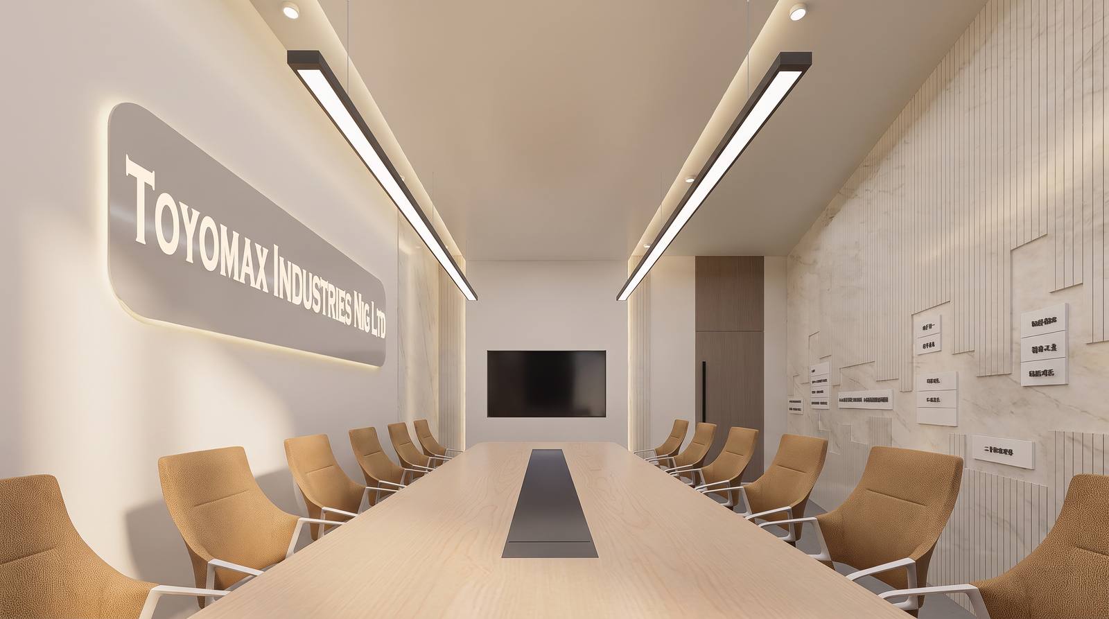 Distributor office meeting room