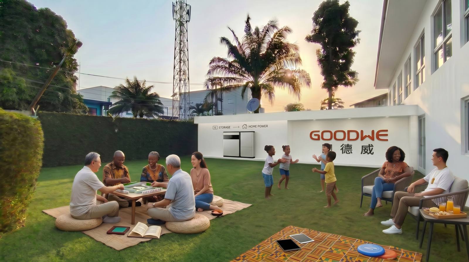 Goodwe feature wall design