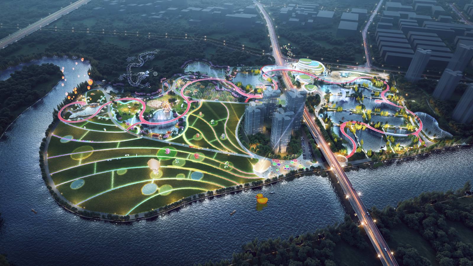 Guangdong Culture and Arts Rui Space project rendering