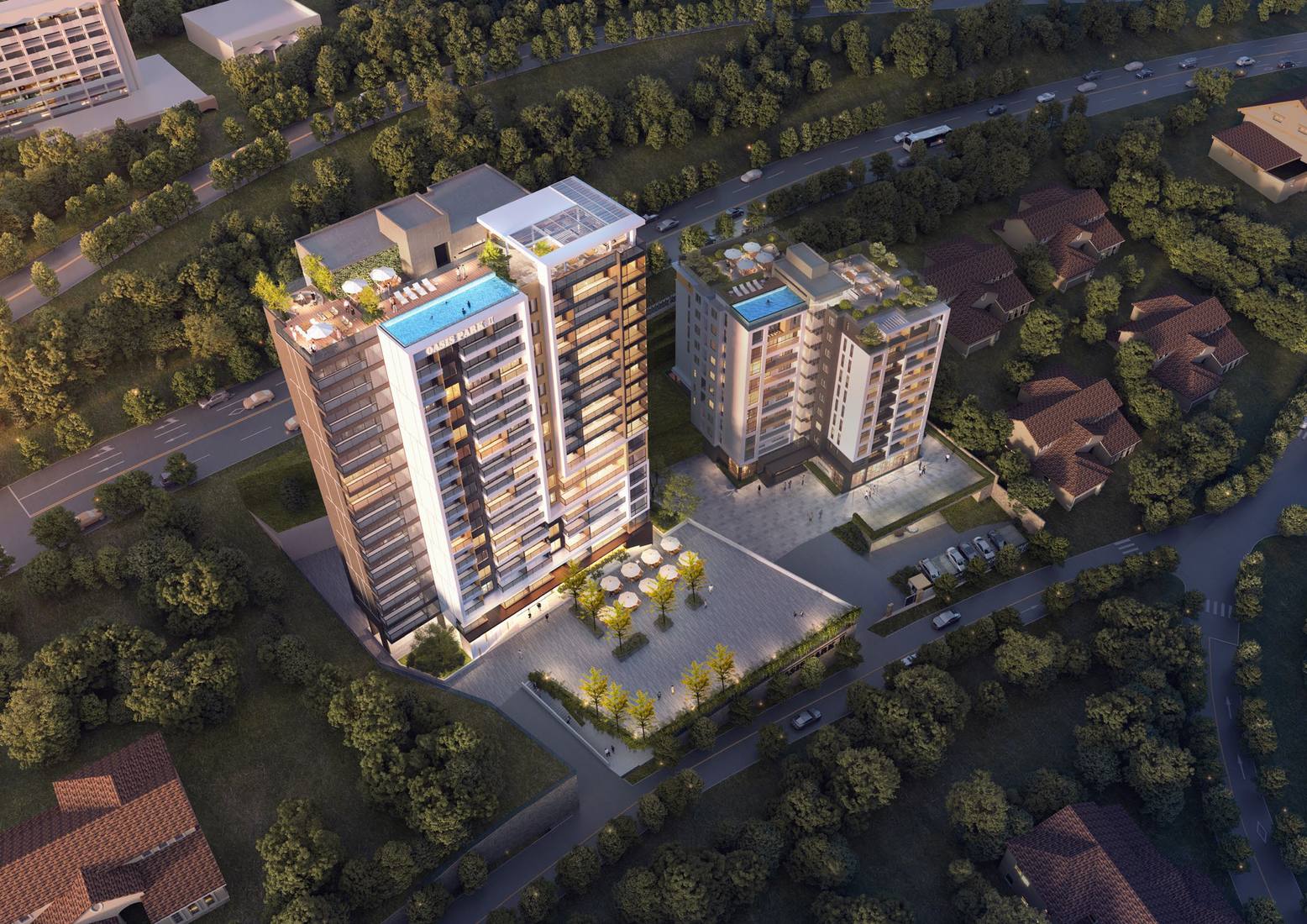 Kigali mixed-use development perspective