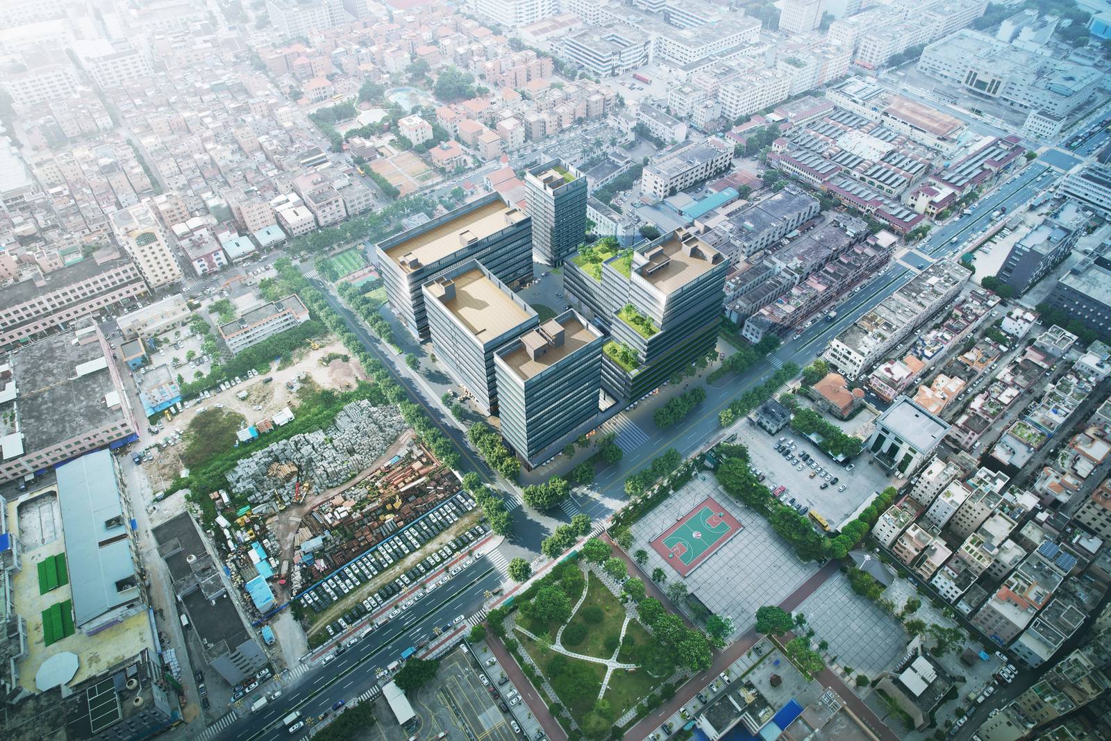 NOLI Group Headquarters architectural view