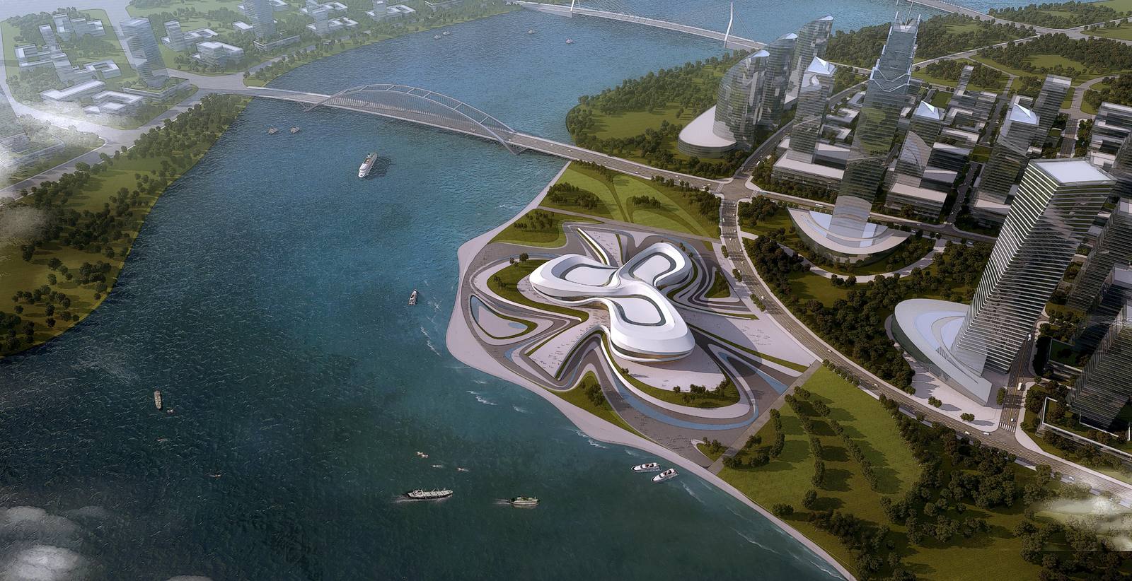 Xiangyang Theatre architectural presentation